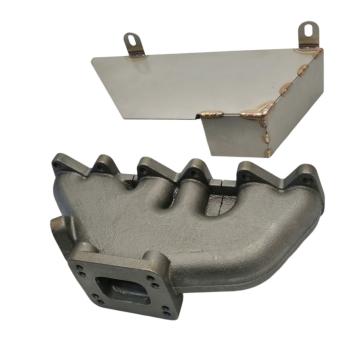 Turbokrümmer VR6 12V Abgaskrümmer  inklusive Hitzeabschirmblech