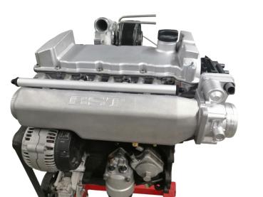 Preview: VR6 Turbo Ansaugbrücke mit R32 Drosselklappenflansch