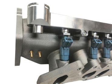 VR6 turbo Ansaugbrücke mit "billet" Einspritzleiste 1200PS+