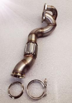 Golf5 R32 Turbo +  Audi A3 3,2 8P + Audi TT 8J    3"  76mm Downpipe