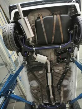 Golf2 VR6 Turbo 76mm Abgasanlage