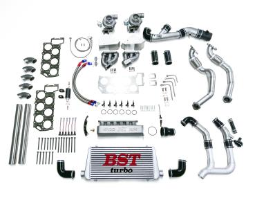 R32 / V6  Bi-Turbo Kit  mit Front- Ladeluftkühler