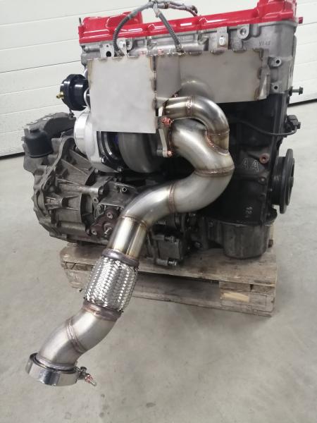 Golf5 R32 Turbo +  Audi A3 3,2 8P + Audi TT 8J    3"  76mm Downpipe