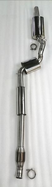 Golf2 VR6 Turbo 76mm Abgasanlage