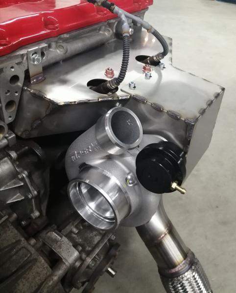 Hitzeabschirmblech für R32/R36/2,8V6  Hochleistungsabgaskrümmer