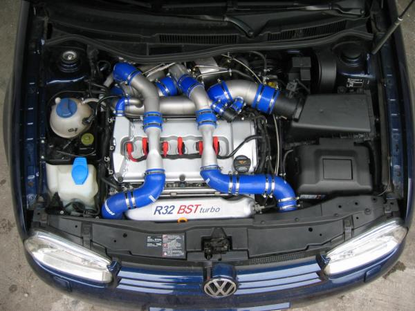 R32 Bi-Turbo Abgaskrümmer