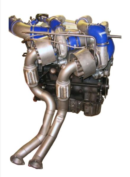 R32 Bi-Turbo Abgaskrümmer