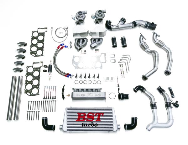 R32 / V6  Bi-Turbo Kit  mit Front- Ladeluftkühler